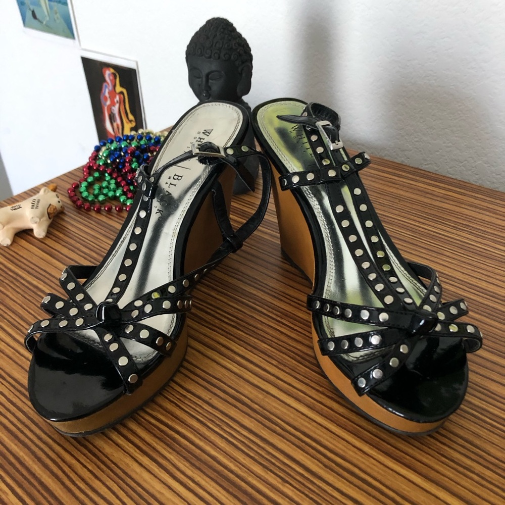 Lightly used White House Black Market wedges